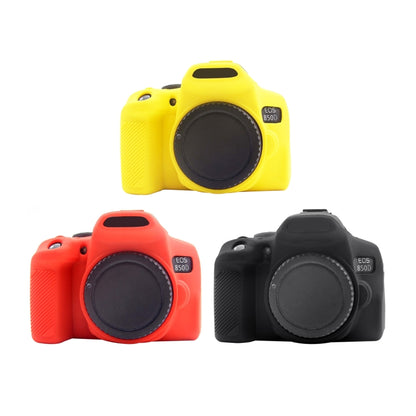 PULUZ Soft Silicone Protective Case for Canon EOS 850D(Red) - Protective Case by PULUZ | Online Shopping South Africa | PMC Jewellery | Buy Now Pay Later Mobicred