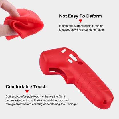 For DJI RC Motion 2 / DJI Avata / FPV Rocker PULUZ Silicone Protective Case(Red) -  by PULUZ | Online Shopping South Africa | PMC Jewellery | Buy Now Pay Later Mobicred