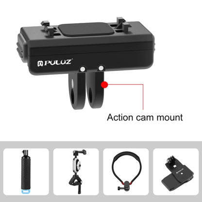 For Insta360 Ace / Ace Pro / X4 PULUZ Magnetic Quick Release Base Mount (Black) - Others by PULUZ | Online Shopping South Africa | PMC Jewellery