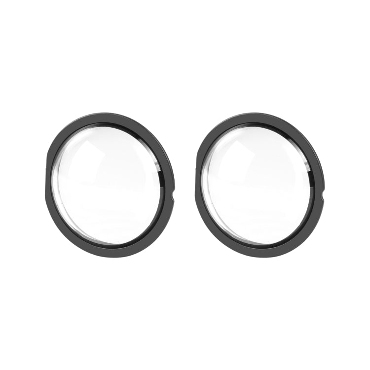 For Insta360 X3 PULUZ Lens Guard Optical Glass Protective Cover (Black) - Len Accessories by PULUZ | Online Shopping South Africa | PMC Jewellery | Buy Now Pay Later Mobicred