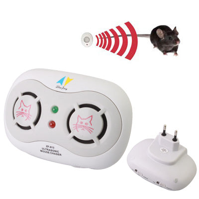 Dual Ultrasonic Sensor Mouse Chaser(White) - Repellents by PMC TechLife | Online Shopping South Africa | PMC TechLife | Buy Now Pay Later Mobicred