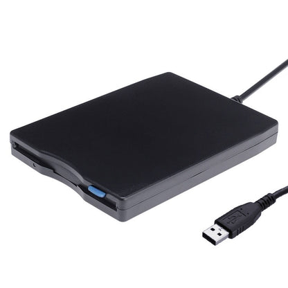 USB Portable Diskette Drive, USB External Floppy Drive(Black) - Rewritable Drive by PMC Jewellery | Online Shopping South Africa | PMC Jewellery