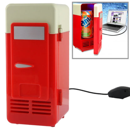 Mini USB PC Fridge Beverage / Drink Cans Cooling / Heating(Red) - Refrigerators by PMC Jewellery | Online Shopping South Africa | PMC Jewellery