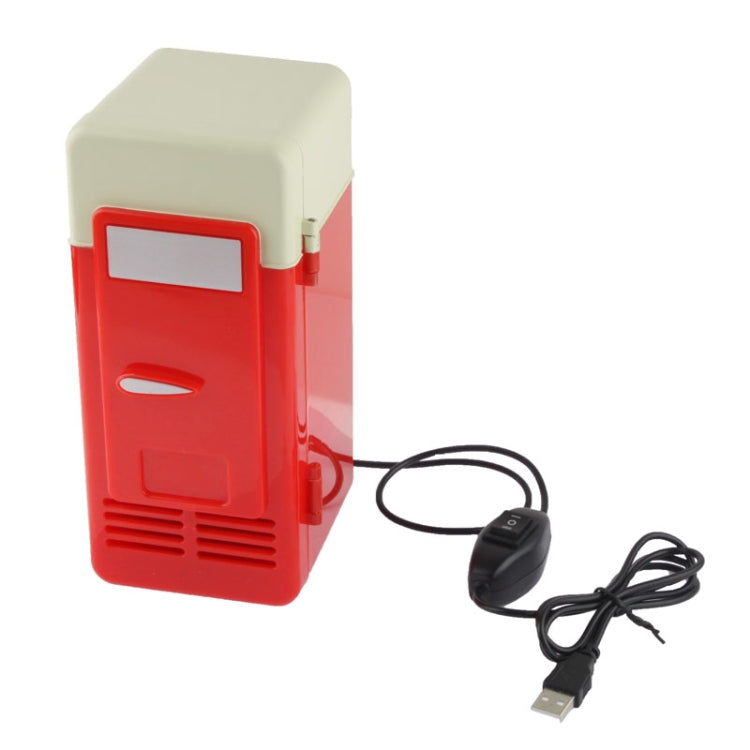 Mini USB PC Fridge Beverage / Drink Cans Cooling / Heating(Red) - Refrigerators by PMC Jewellery | Online Shopping South Africa | PMC Jewellery