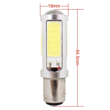 2PCS 1157/BAY15D 1250LM 20W + 5W 5 x COB LED White Light Car Brake Light Lamp Bulb, DC 12-24V - Brake Lights by PMC Jewellery | Online Shopping South Africa | PMC Jewellery | Buy Now Pay Later Mobicred