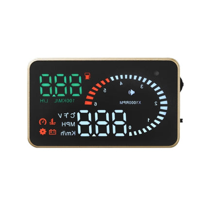 X6 3.5 inch Car OBDII / EUOBD HUD Vehicle-mounted Head Up Display Security System, Support Speed & Water Temperature & Speed Alarm & Fuel Consumption & Battery Voltage, etc. - Head Up Display System by PMC Jewellery | Online Shopping South Africa | PMC Jewellery | Buy Now Pay Later Mobicred