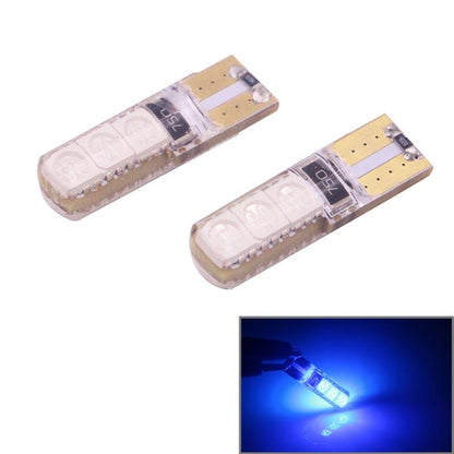 2 PCS T10 2W 120-140LM 6 LED Ice Blue 5050 LED Brake Light for Vehicles, DC12V - Clearance Lights by PMC Jewellery | Online Shopping South Africa | PMC Jewellery | Buy Now Pay Later Mobicred