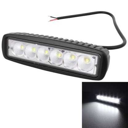 18W 1440LM Epistar 6 LED  Car Work Lamp Bar Light Waterproof IP67, DC 10-30V - Work Lights by PMC Jewellery | Online Shopping South Africa | PMC Jewellery | Buy Now Pay Later Mobicred