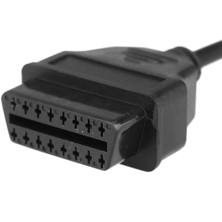 10 Pin to 16 Pin OBDII Diagnostic Cable for Opel - Cables & Connectors by PMC TechLife | Online Shopping South Africa | PMC TechLife | Buy Now Pay Later Mobicred