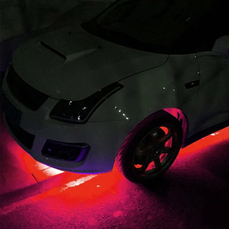 10 PCS 30cm 15 LED Waterproof Flexible Car Strip Light, DC 12V(Red Light) - Decorative Lights by PMC TechLife | Online Shopping South Africa | PMC TechLife | Buy Now Pay Later Mobicred