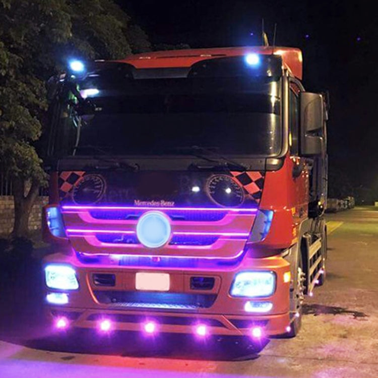 2 PCS 2x 3W 120LM Waterproof Eagle Eye Light Yellow LED Light for Vehicles, Cable Length: 60cm(Black) - Eagle Eye Lamps by PMC TechLife | Online Shopping South Africa | PMC TechLife | Buy Now Pay Later Mobicred