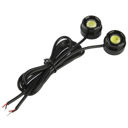 2x 1.5W Waterproof Eagle Eye Light White LED Light for Vehicles, Cable Length: 65cm - Eagle Eye Lamps by PMC Jewellery | Online Shopping South Africa | PMC Jewellery | Buy Now Pay Later Mobicred