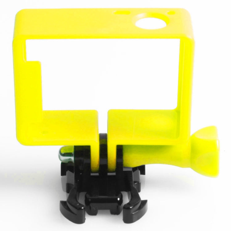 TMC High Quality Tripod Cradle Frame Mount Housing for GoPro HERO4 /3+ /3, HR191(Yellow) - Protective Frame by TMC | Online Shopping South Africa | PMC Jewellery | Buy Now Pay Later Mobicred