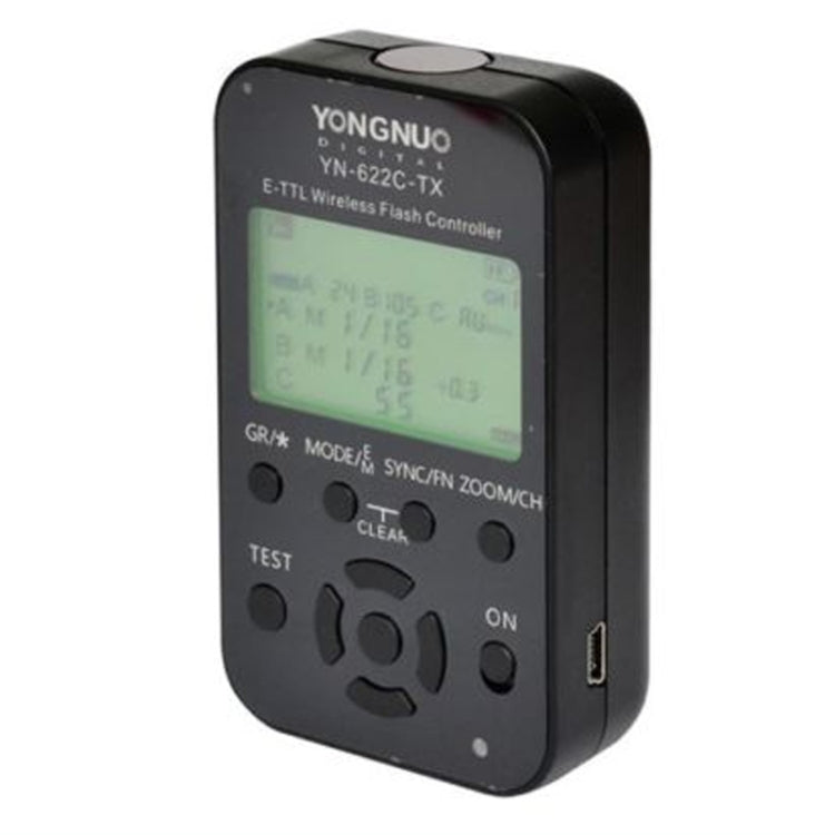 YONGNUO YN-622C-TX Wireless TTL Flash Controller Transmitter for Canon - free shipping - PMC TechLife - Order now!
