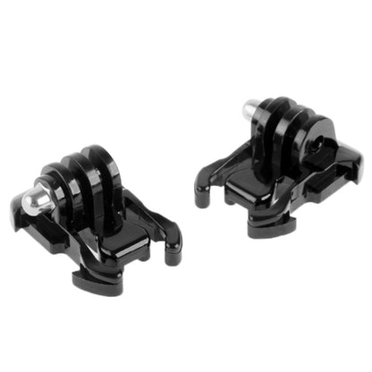 10 PCS ST-06 Basic Strap Mount Surface Buckle for GoPro Hero12 Black / Hero11 /10 /9 /8 /7 /6 /5, Insta360 Ace / Ace Pro, DJI Osmo Action 4 and Other Action Cameras(Black) - Connection Mount by PMC Jewellery | Online Shopping South Africa | PMC Jewellery | Buy Now Pay Later Mobicred