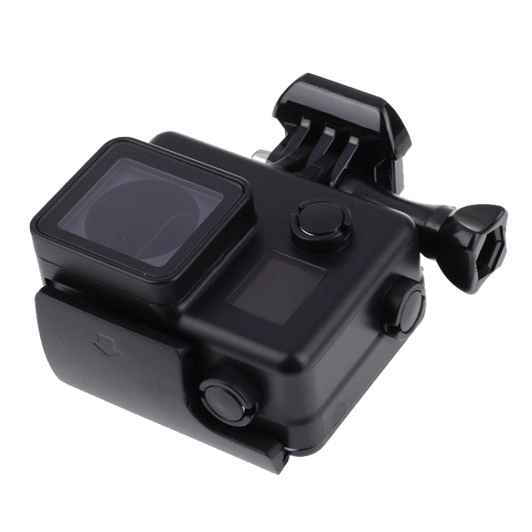 Black Edition Waterproof Housing Protective Case with Buckle Basic Mount for GoPro HERO4 /3+,  Waterproof Depth: 10m(Black) - Waterproof Cases by PMC Jewellery | Online Shopping South Africa | PMC Jewellery | Buy Now Pay Later Mobicred