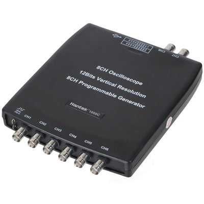 Hantek 1008C 8CH USB Auto Scope/DAQ/8CH Programmable Generator - free shipping - PMC TechLife - Order now!