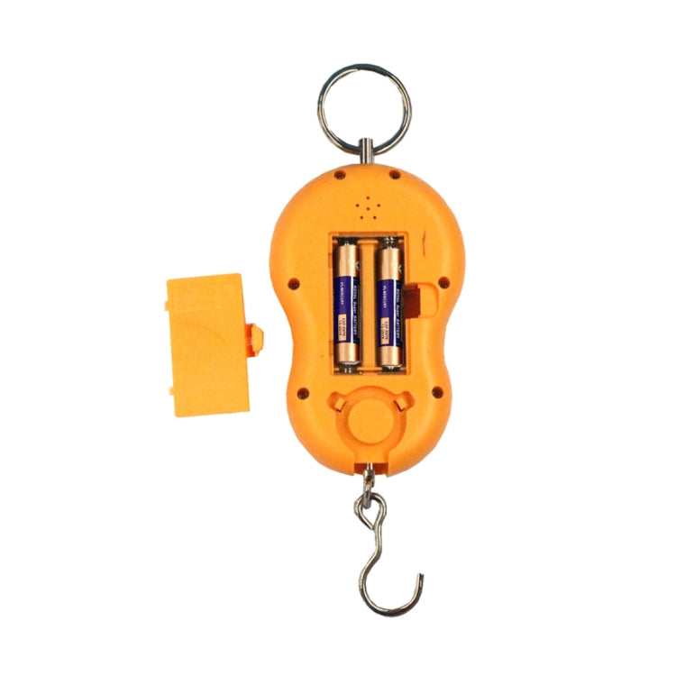 MH-04 LCD Portable Electronic Handheld Hanging Digital Scale, Excluding Batteries(Yellow) - Hanging Scales by PMC Jewellery | Online Shopping South Africa | PMC Jewellery | Buy Now Pay Later Mobicred