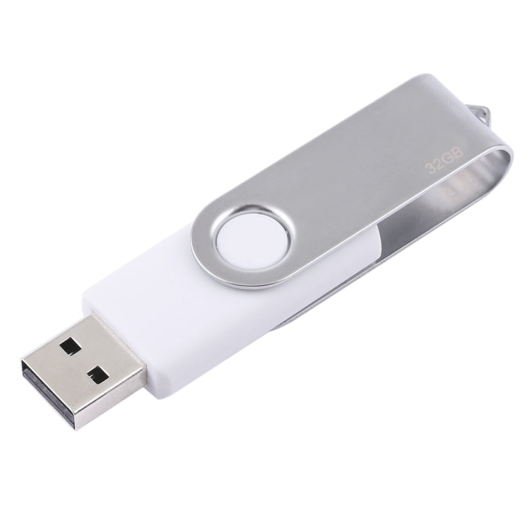 32GB Twister USB 2.0 Flash Disk(White) - USB Flash Drives by PMc TechLife | Online Shopping South Africa | PMc TechLife | Buy Now Pay Later Mobicred
