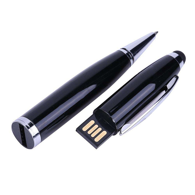 2 in 1 Pen Style USB Flash Disk, Black (32GB) - USB Flash Drives by PMC TechLife | Online Shopping South Africa | PMC TechLife | Buy Now Pay Later Mobicred
