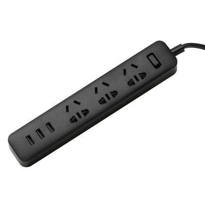 Original Xiaomi Mi Power Strip Patch Board USB3.0 2A Speed Charger Mini Patch board Converter, Cable Length: 1.8M, CN Plug(Black) - Extension Socket by Xiaomi | Online Shopping South Africa | PMC Jewellery | Buy Now Pay Later Mobicred