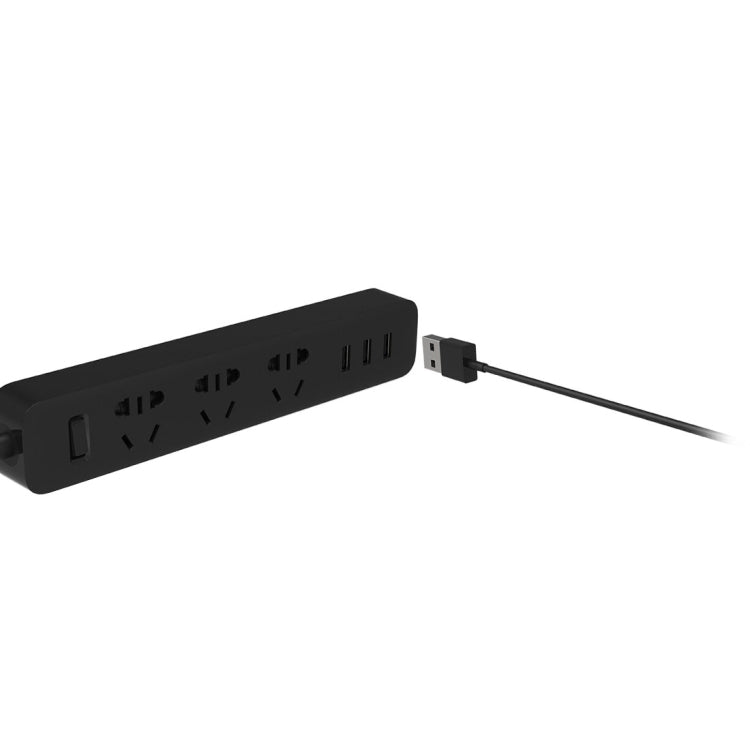 Original Xiaomi Mi Power Strip Patch Board USB3.0 2A Speed Charger Mini Patch board Converter, Cable Length: 1.8M, CN Plug(Black) - Extension Socket by Xiaomi | Online Shopping South Africa | PMC Jewellery | Buy Now Pay Later Mobicred