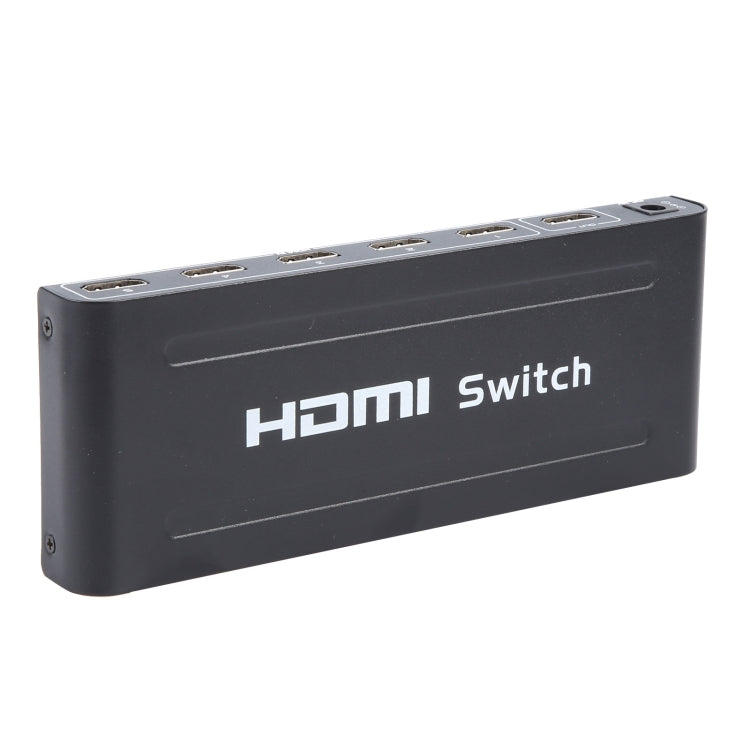 Full HD 1080P 5 Ports HDMI Switch with Remote Control & LED Indicator(Black) - Switch by PMC Jewellery | Online Shopping South Africa | PMC Jewellery | Buy Now Pay Later Mobicred