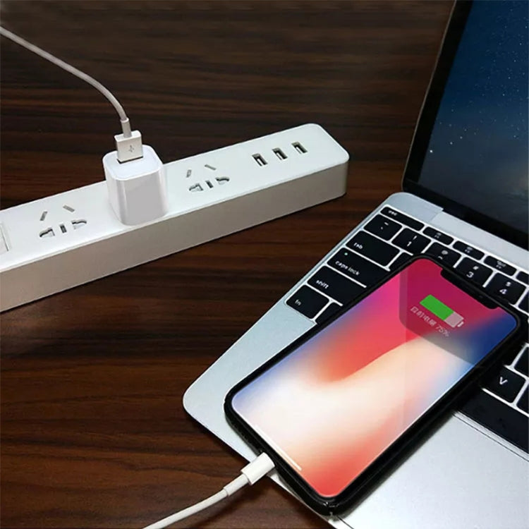 5V / 1A (US Plug) USB Charger Adapter For  iPhone, Galaxy, Huawei, Xiaomi, LG, HTC and Other Smart Phones, Rechargeable Devices(White) - USB Charger by PMC Jewellery | Online Shopping South Africa | PMC Jewellery | Buy Now Pay Later Mobicred