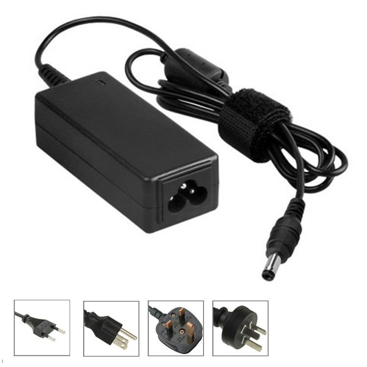 EU Plug AC Adapter 20V 2A 40W for LG Laptop, Output Tips: 5.5x2.5mm(Black) - Universal Power Adapter by PMC Jewellery | Online Shopping South Africa | PMC Jewellery | Buy Now Pay Later Mobicred