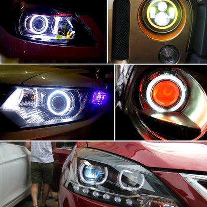 100mm 5W 180LM Angel Eyes Circles Car Headlight White Light COB LED Lights for Vehicles, DC 12-24V - Eagle Eye Lamps by PMC Jewellery | Online Shopping South Africa | PMC Jewellery | Buy Now Pay Later Mobicred