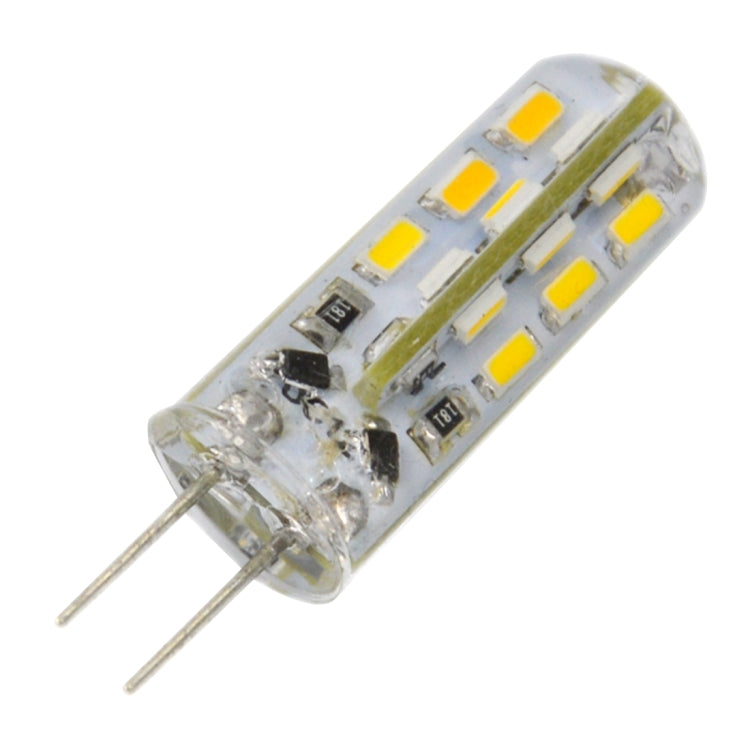 G4 2W 120LM Silicone Corn Light Bulb, 24 LED SMD 3014, Warm White Light, DC 12V - LED Blubs & Tubes by PMc TechLife | Online Shopping South Africa | PMc TechLife | Buy Now Pay Later Mobicred