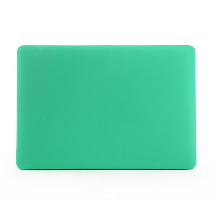 ENKAY for MacBook Pro Retina 15.4 inch (US Version) / A1398 4 in 1 Frosted Hard Shell Plastic Protective Case with Screen Protector & Keyboard Guard & Anti-dust Plugs(Green) - MacBook Pro Cases by ENKAY | Online Shopping South Africa | PMC Jewellery | Buy Now Pay Later Mobicred