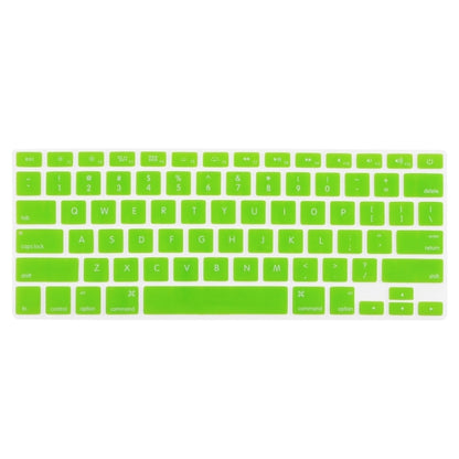 ENKAY for MacBook Air 13.3 inch (US Version) 4 in 1 Frosted Hard Shell Plastic Protective Case with Screen Protector & Keyboard Guard & Anti-dust Plugs(Green) - MacBook Air Cases by ENKAY | Online Shopping South Africa | PMC Jewellery | Buy Now Pay Later Mobicred