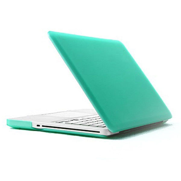 ENKAY for MacBook Pro 15.4 inch (US Version) / A1286 4 in 1 Frosted Hard Shell Plastic Protective Case with Screen Protector & Keyboard Guard & Anti-dust Plugs(Green) - MacBook Pro Cases by ENKAY | Online Shopping South Africa | PMC Jewellery | Buy Now Pay Later Mobicred