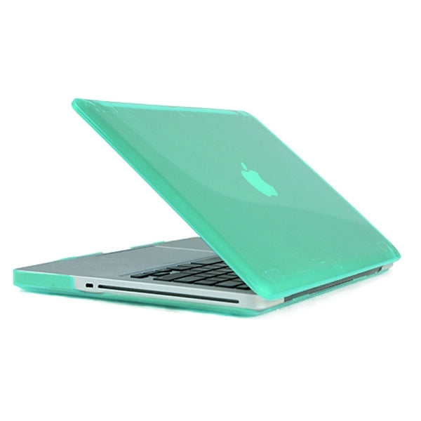 ENKAY for MacBook Pro 15.4 inch (US Version) / A1286 4 in 1 Crystal Hard Shell Plastic Protective Case with Screen Protector & Keyboard Guard & Anti-dust Plugs(Green) - MacBook Pro Cases by ENKAY | Online Shopping South Africa | PMC Jewellery | Buy Now Pay Later Mobicred