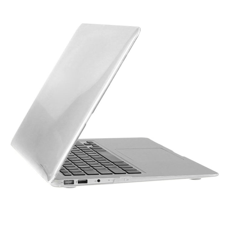 ENKAY for Macbook Air 11.6 inch (US Version) / A1370 / A1465 Hat-Prince 3 in 1 Crystal Hard Shell Plastic Protective Case with Keyboard Guard & Port Dust Plug(White) - MacBook Air Cases by ENKAY | Online Shopping South Africa | PMC Jewellery | Buy Now Pay Later Mobicred