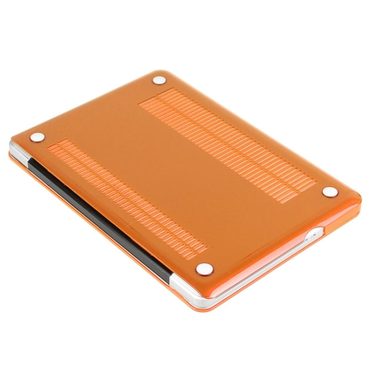 ENKAY for Macbook Pro 13.3 inch (US Version) / A1278 Hat-Prince 3 in 1 Crystal Hard Shell Plastic Protective Case with Keyboard Guard & Port Dust Plug(Orange) - MacBook Pro Cases by ENKAY | Online Shopping South Africa | PMC Jewellery | Buy Now Pay Later Mobicred