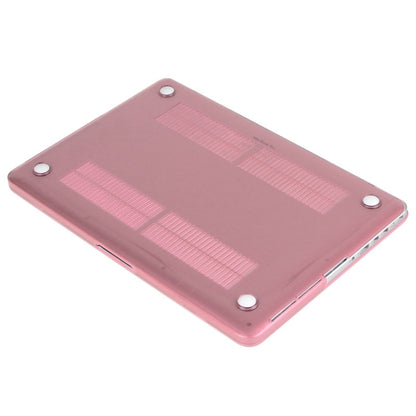 ENKAY for Macbook Pro Retina 13.3 inch (US Version) / A1425 / A1502 Hat-Prince 3 in 1 Crystal Hard Shell Plastic Protective Case with Keyboard Guard & Port Dust Plug(Pink) - MacBook Pro Cases by ENKAY | Online Shopping South Africa | PMC Jewellery | Buy Now Pay Later Mobicred