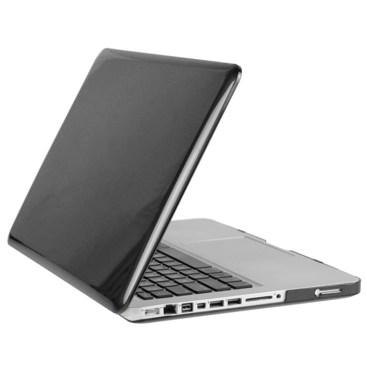 ENKAY for Macbook Pro 15.4 inch (US Version) / A1286 Hat-Prince 3 in 1 Crystal Hard Shell Plastic Protective Case with Keyboard Guard & Port Dust Plug(Black) - MacBook Pro Cases by ENKAY | Online Shopping South Africa | PMC Jewellery | Buy Now Pay Later Mobicred