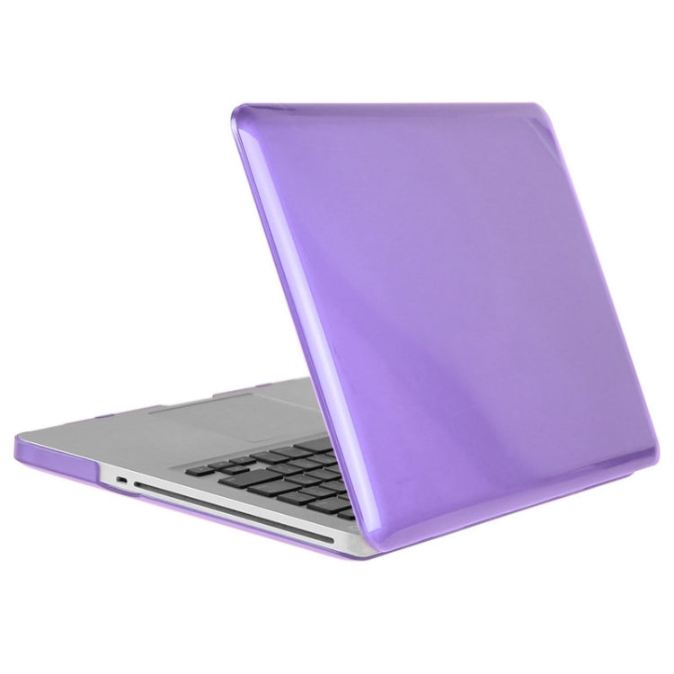 ENKAY for Macbook Pro 15.4 inch (US Version) / A1286 Hat-Prince 3 in 1 Crystal Hard Shell Plastic Protective Case with Keyboard Guard & Port Dust Plug(Purple) - free shipping - PMC Jewellery - Order now!