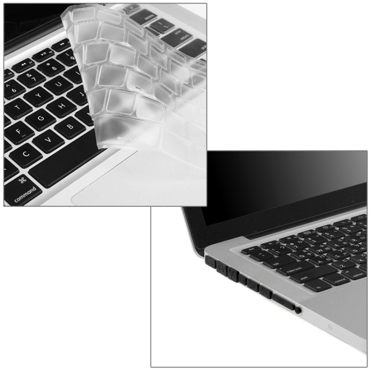 ENKAY for Macbook Pro 15.4 inch (US Version) / A1286 Hat-Prince 3 in 1 Crystal Hard Shell Plastic Protective Case with Keyboard Guard & Port Dust Plug(Purple) - free shipping - PMC Jewellery - Order now!