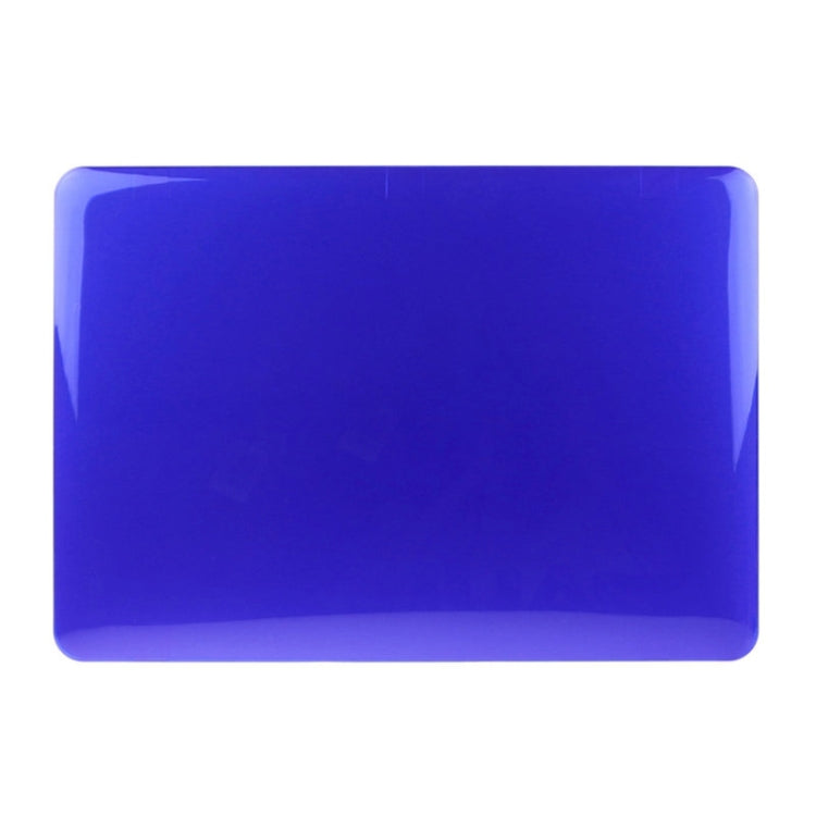 ENKAY for Macbook Pro Retina 15.4 inch (US Version) / A1398 Hat-Prince 3 in 1 Crystal Hard Shell Plastic Protective Case with Keyboard Guard & Port Dust Plug(Dark Blue) - MacBook Pro Cases by ENKAY | Online Shopping South Africa | PMC Jewellery | Buy Now Pay Later Mobicred