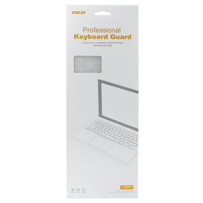 ENKAY for Macbook Pro Retina 15.4 inch (US Version) / A1398 Hat-Prince 3 in 1 Crystal Hard Shell Plastic Protective Case with Keyboard Guard & Port Dust Plug(Orange) - MacBook Pro Cases by ENKAY | Online Shopping South Africa | PMC Jewellery | Buy Now Pay Later Mobicred