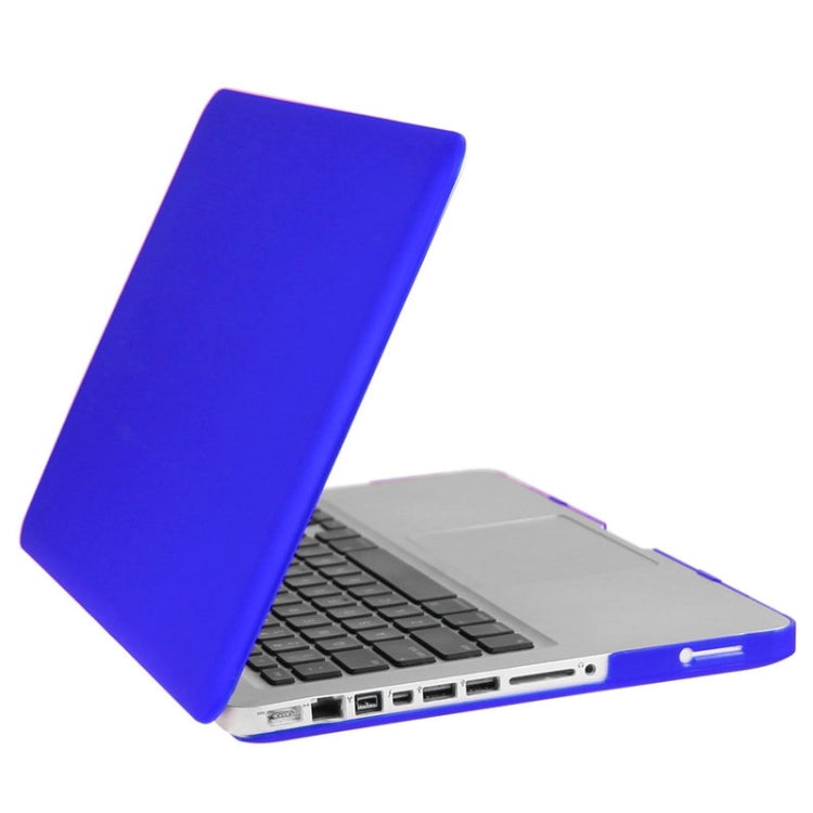 ENKAY for Macbook Pro 13.3 inch (US Version) / A1278 Hat-Prince 3 in 1 Frosted Hard Shell Plastic Protective Case with Keyboard Guard & Port Dust Plug(Dark Blue) - MacBook Pro Cases by ENKAY | Online Shopping South Africa | PMC Jewellery | Buy Now Pay Later Mobicred