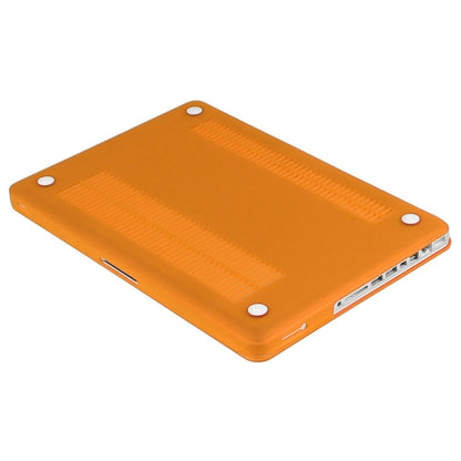 ENKAY for Macbook Pro 13.3 inch (US Version) / A1278 Hat-Prince 3 in 1 Frosted Hard Shell Plastic Protective Case with Keyboard Guard & Port Dust Plug(Orange) - MacBook Pro Cases by ENKAY | Online Shopping South Africa | PMC Jewellery | Buy Now Pay Later Mobicred