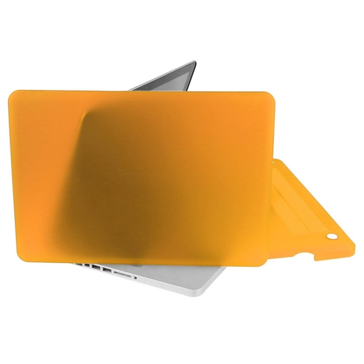 ENKAY for Macbook Pro 13.3 inch (US Version) / A1278 Hat-Prince 3 in 1 Frosted Hard Shell Plastic Protective Case with Keyboard Guard & Port Dust Plug(Orange) - MacBook Pro Cases by ENKAY | Online Shopping South Africa | PMC Jewellery | Buy Now Pay Later Mobicred