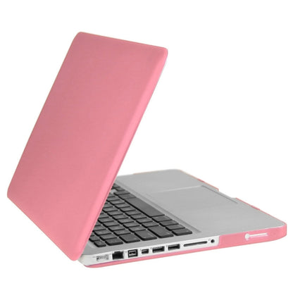 ENKAY for Macbook Pro 13.3 inch (US Version) / A1278 Hat-Prince 3 in 1 Frosted Hard Shell Plastic Protective Case with Keyboard Guard & Port Dust Plug(Pink) - MacBook Pro Cases by ENKAY | Online Shopping South Africa | PMC Jewellery | Buy Now Pay Later Mobicred