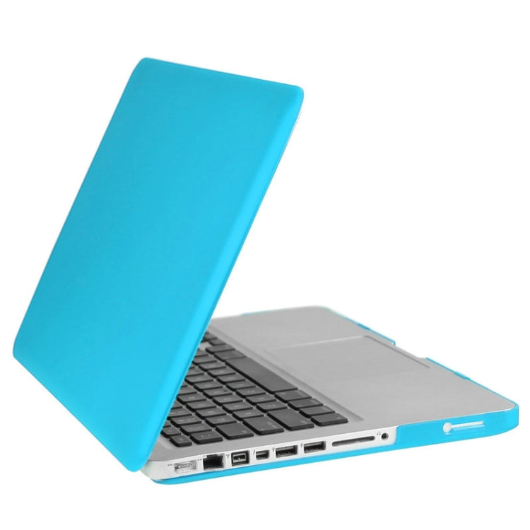 ENKAY for Macbook Pro 13.3 inch (US Version) / A1278 Hat-Prince 3 in 1 Frosted Hard Shell Plastic Protective Case with Keyboard Guard & Port Dust Plug(Blue) - MacBook Pro Cases by ENKAY | Online Shopping South Africa | PMC Jewellery | Buy Now Pay Later Mobicred