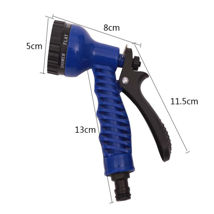 Durable Flexible Dual-layer Water Pipe Water Hose, Stretch Length: 7.5m-22.5m (US Standard)(Blue) - Car Washer & Accessories by PMC Jewellery | Online Shopping South Africa | PMC Jewellery | Buy Now Pay Later Mobicred