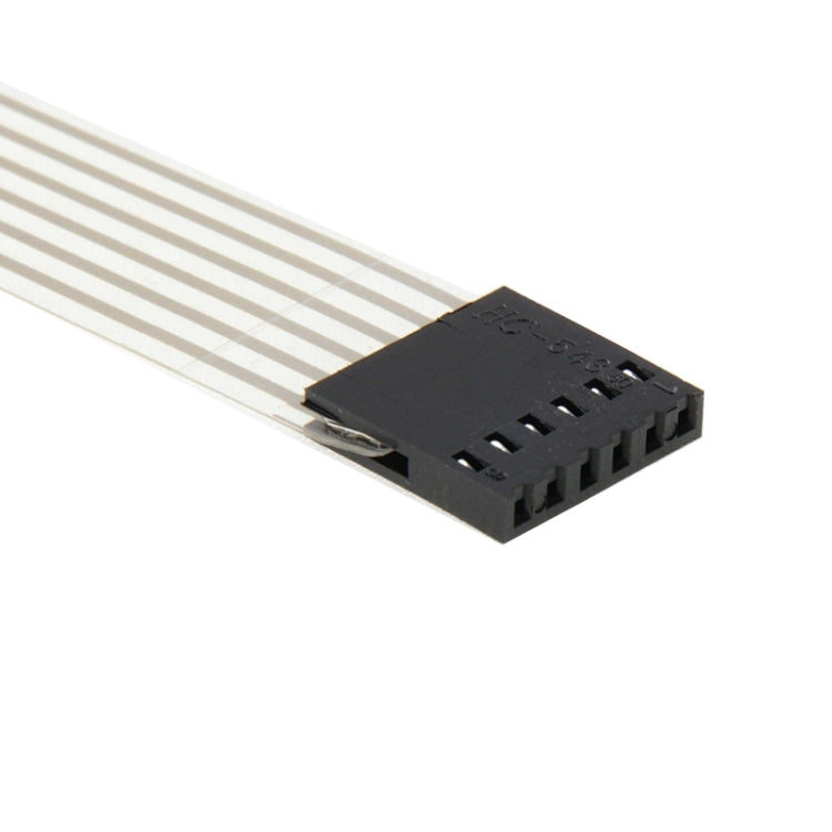 10 PCS Matrix 1 x 5 Keys Membrane Switch Keypad - Module by PMC TechLife | Online Shopping South Africa | PMC TechLife | Buy Now Pay Later Mobicred